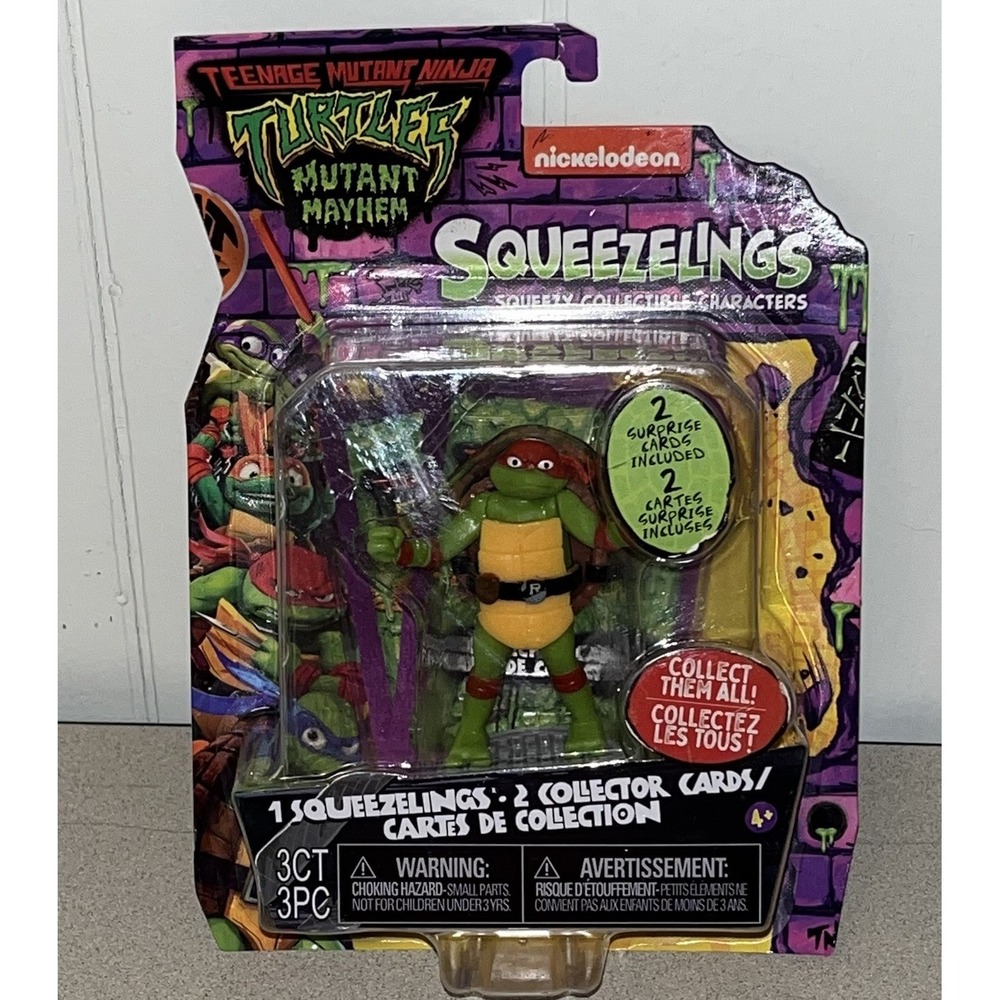 Leonardo, Squeezelings, Teenage Mutant Ninja Turtles Mutant Mayhem 2.5" Figure